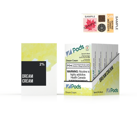 Zpods Cocolicious (dream cream) 20mg (Provincial)