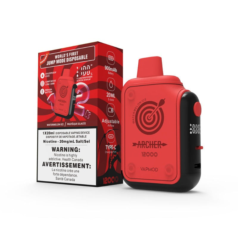 Archer 12000 Watermelon ice 20mg disposable (Provincial)