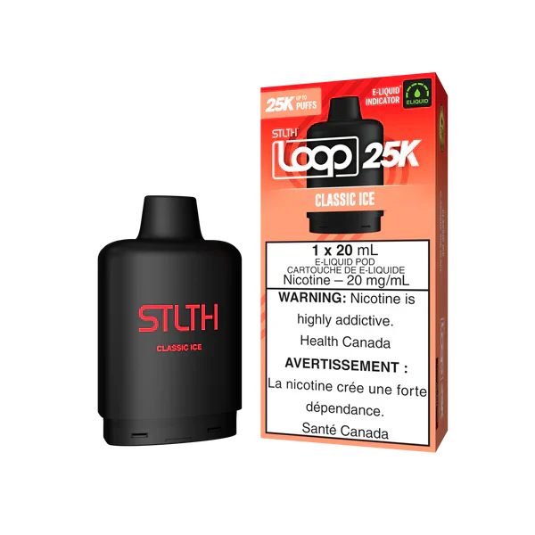Stlth Loop Pod 25K Classic Ice 20mg/20ml (Provincial)