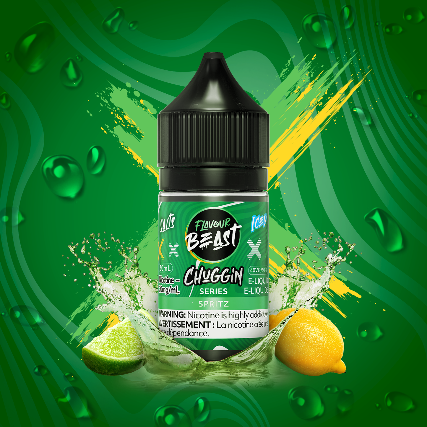 Flavour Beast E-Liquid Chuggin Spritz 20mg - 30ml (Provincial)