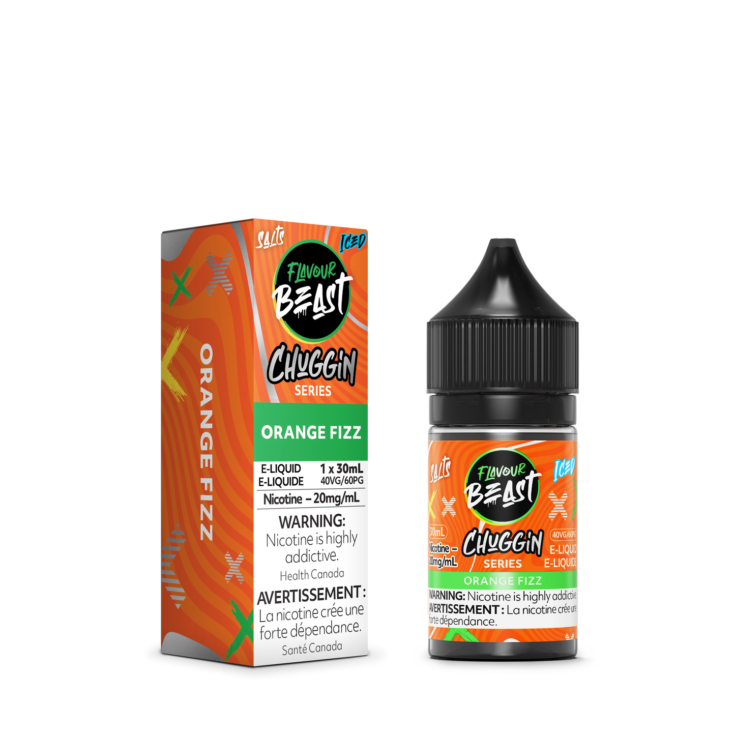 Flavour Beast E-Liquid Chuggin Orange Fizz 20mg - 30ml (Provincial)