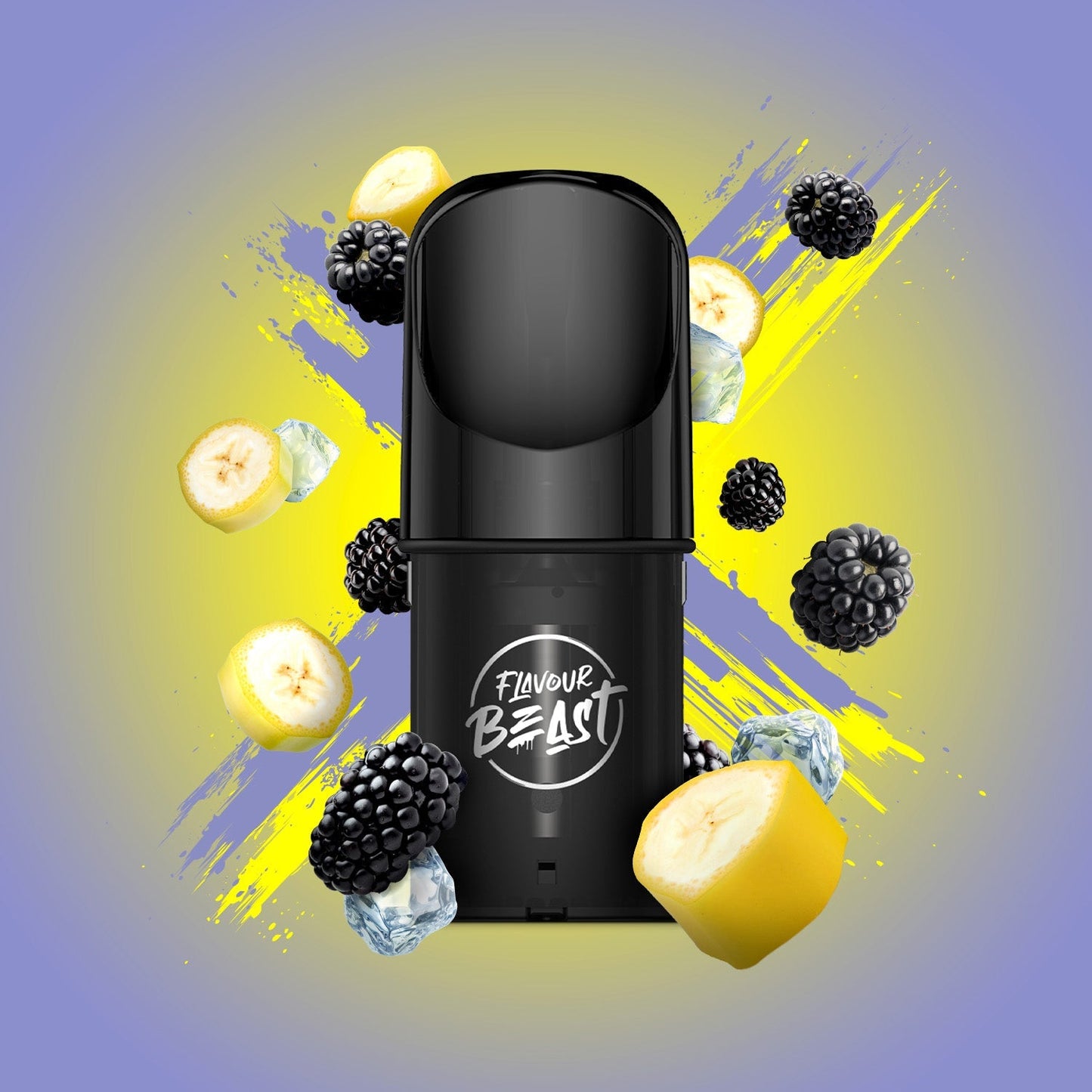 Flavour Beast Blazin' Banana Blackberry Pod 20mg (Provincial)