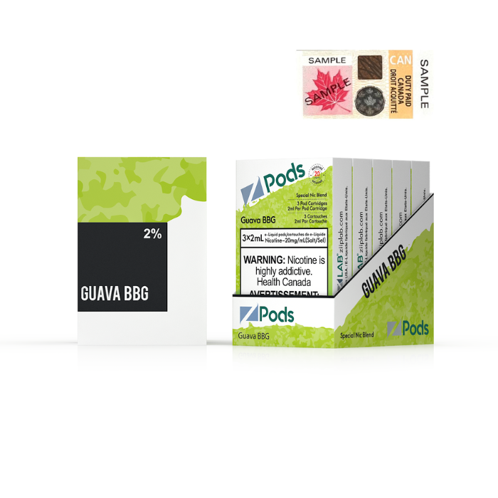 Zpods Guava BBG 20mg (Provincial)