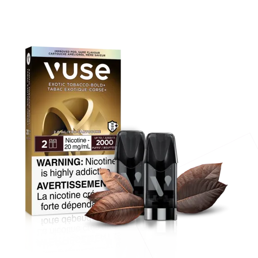 Vuse ePod Exotic Tobacco Bold+ 20mg X2 (Provincial Tax)