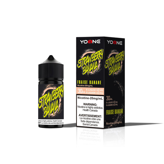 Yoone E-liquid Strawberry Banana 20mg - 30ml (Provincial)