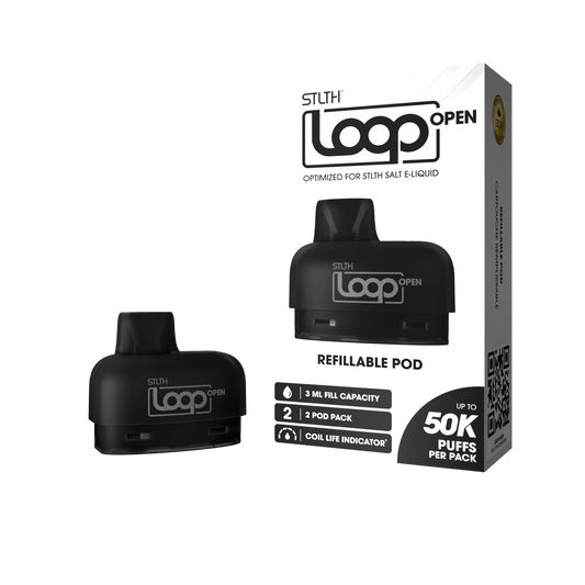 Stlth Loop Open Refillable Pod (2pk)