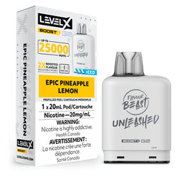 Flavour Beast Unleashed LevelX Boost Pod G2 25K Epic Pineapple Lemon 20mg (Provincial)