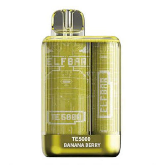 Elf Bar TE5000 Banana Berry disposable 20mg/mL (Provincial)