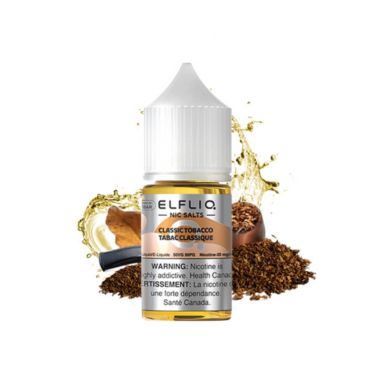 ElfLiq e-liquid Classic tobacco 20 mg/ml 30ml Nic Salt E-Liquid(Provincial)