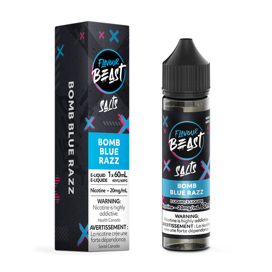 Flavour Beast E-liquid Bomb Blue Razz 20mg - 60ml (Provincial)
