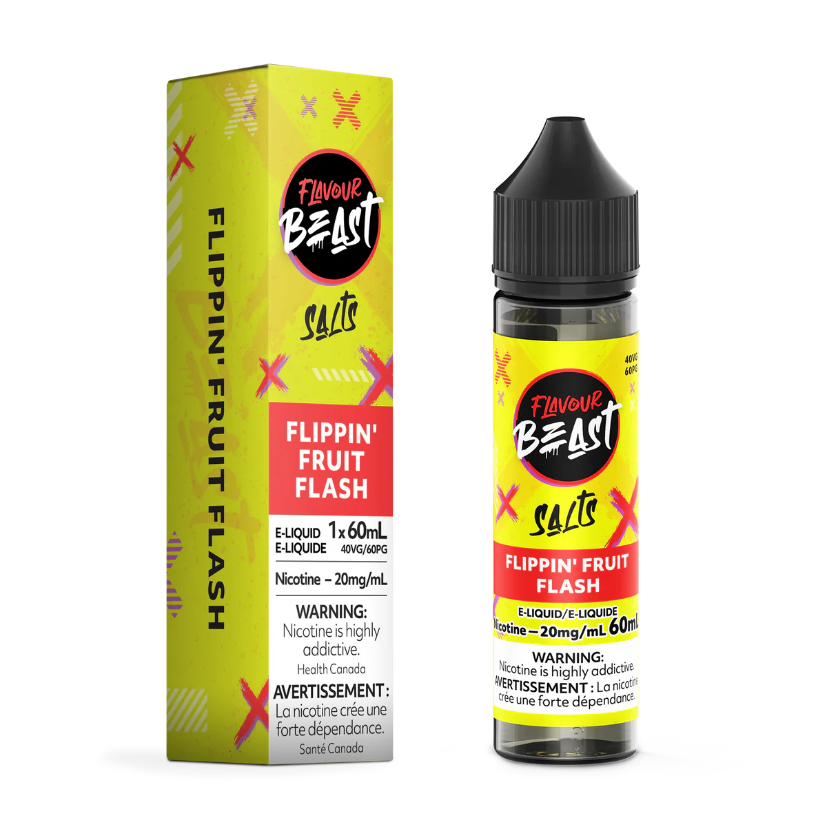 Flavour Beast E-liquid Flippin’ Fruit Flash 20mg - 60ml (Provincial)