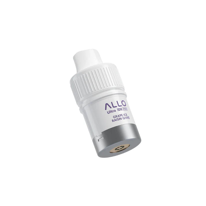 Allo Ultra 10K Grape Ice Pre-Filled Pod 20mg (Provincial)