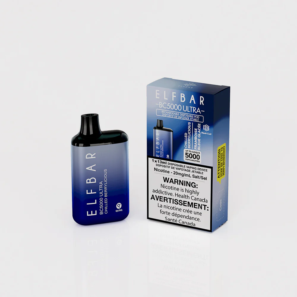 Elf Bar BC5000 Ultra Chilled Berrylicious 20mg/mL disposable (Provincial)