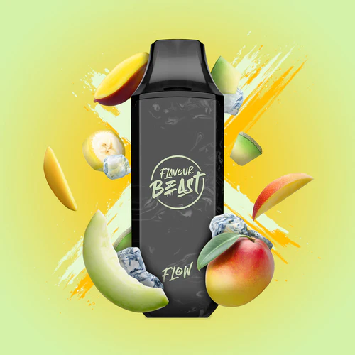 Flavour beast flow 4000 Hip honeydew mango iced 20mg/mL disposable (Provincial)