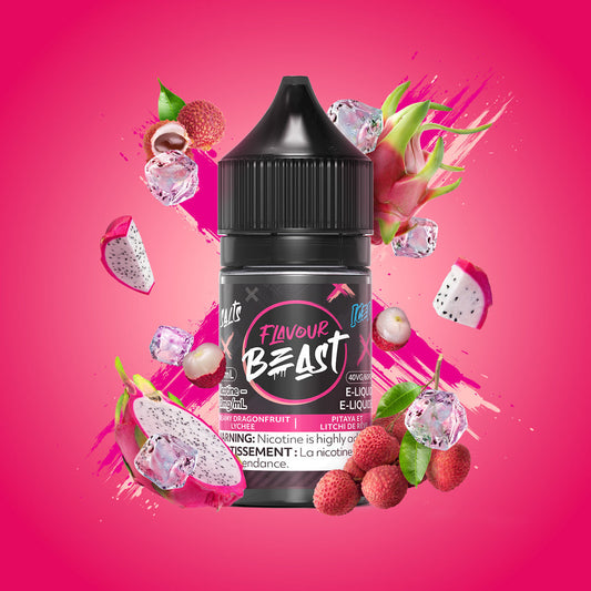 Flavour Beast E-Liquid Dreamy Dragonfruit Lychee Iced 20mg - 30ml (Provincial)