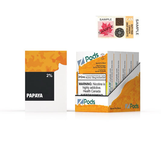 Zpods Papaya 20mg(Provincial)
