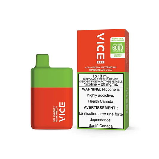 Vice Box 6000 Strawberry Watermelon 20mg/mL disposable(Provincial)
