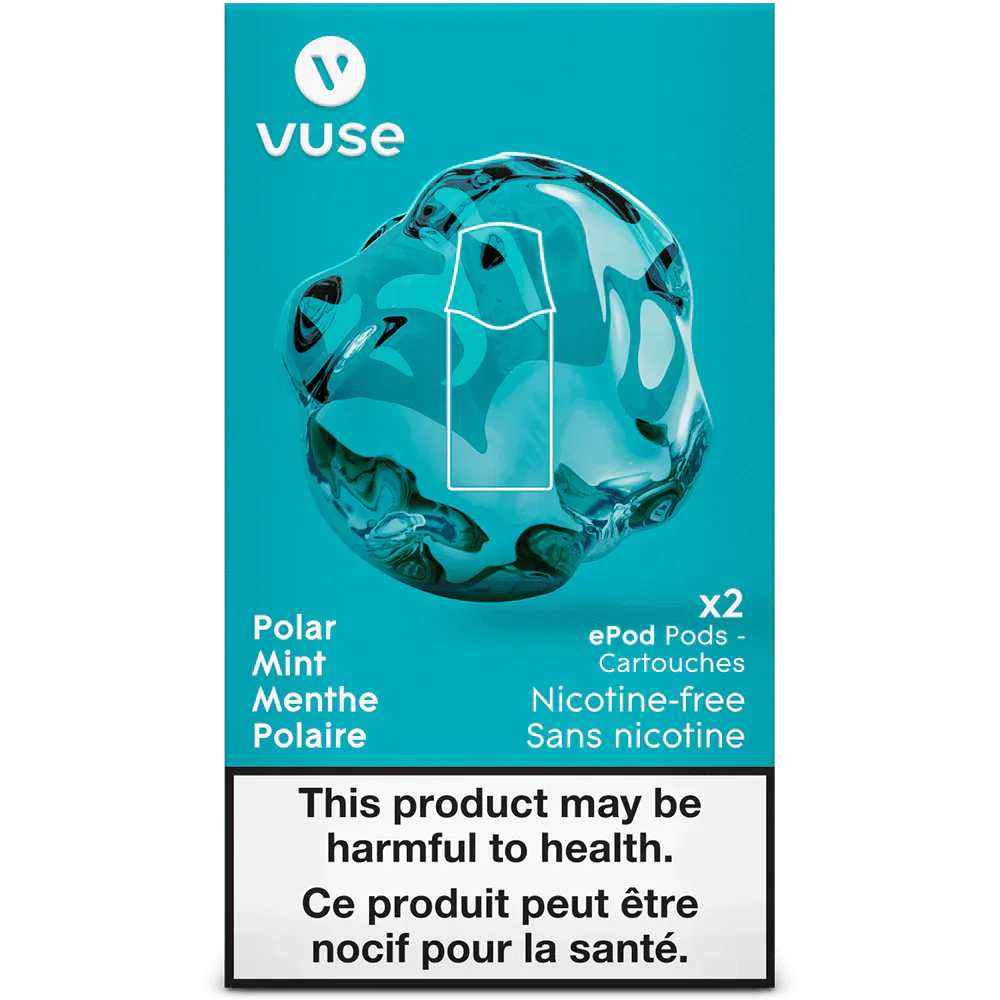 Vuse epod Polar Mint nicotine free ×2 (Provincial)
