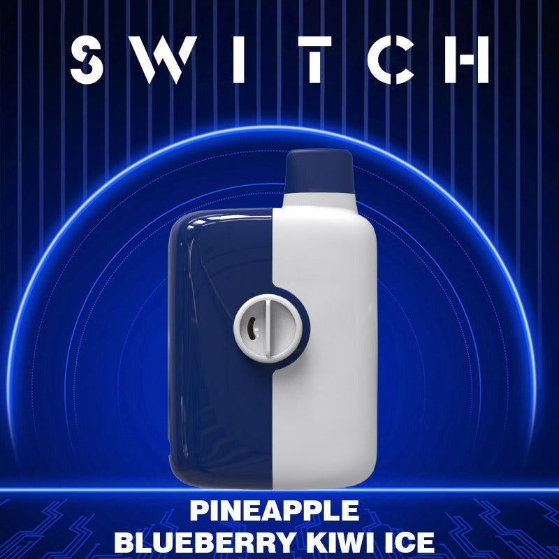 Mr Fog Switch 5500 Pineapple Blueberry Kiwi Ice 20mg/mL disposable(Provincial)