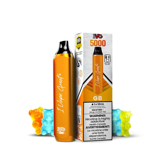 IVG 5000 GB  (Wiggly B) 20mg/mL disposable (Provincial)