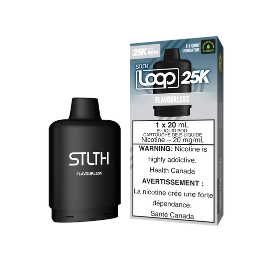 Stlth Loop Pod 25K Flavourless 20mg - 20ml (Provincial)