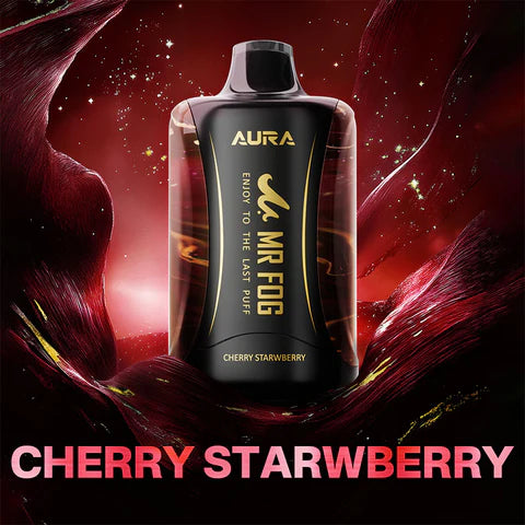 Mr Fog Aura 60K Cherry Strawberry 20mg/mL disposable( Provincial)