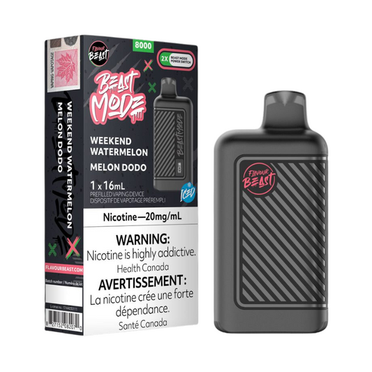 Flavour Beast Mode 8K Weekend Watermelon 20mg (Provincial)