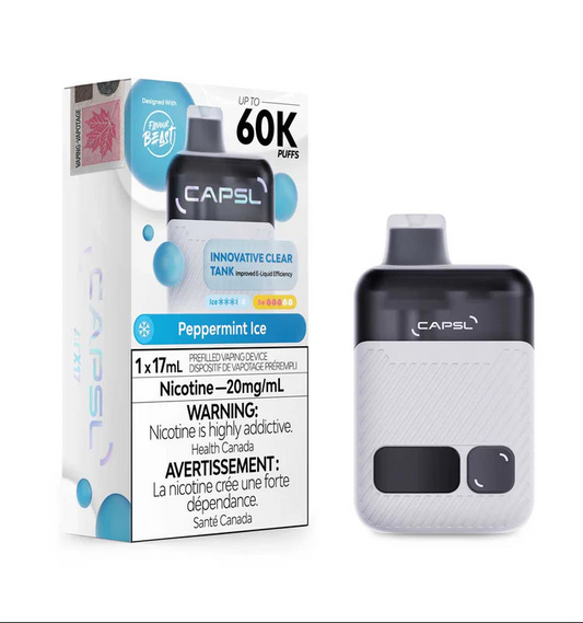 Capsl 60k Peppermint Ice 20mg/ml Disposable (Provincial)
