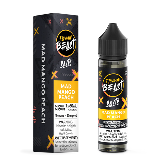 Flavour Beast E-liquid Mad Mango Peach 20mg - 60ml (Provincial)
