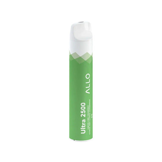 Allo Ultra 2500 Lemon Lime Cranberry 10mg Disposable (Provincial)