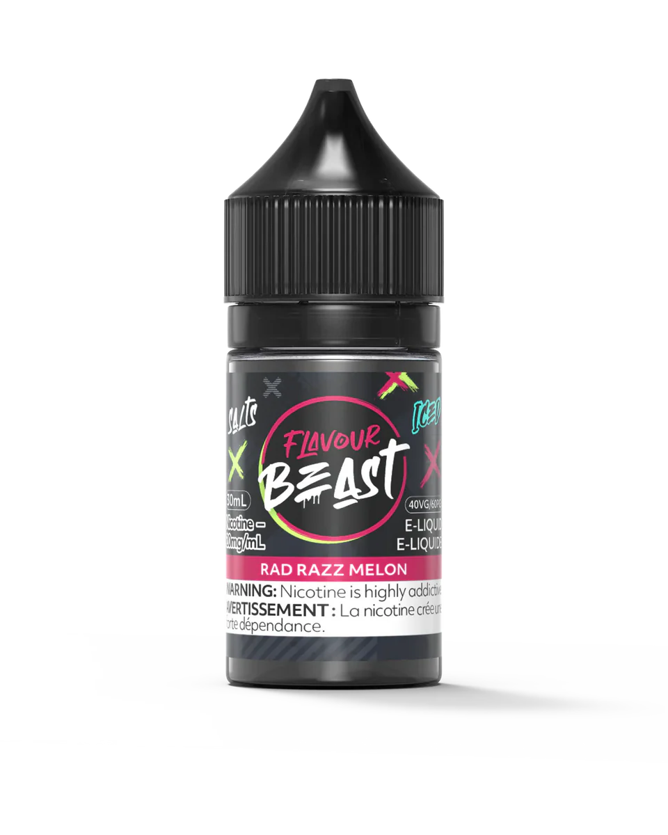 Flavour Beast E-liquid Rad Razz Melon Iced 20mg - 30ml (Provincial)