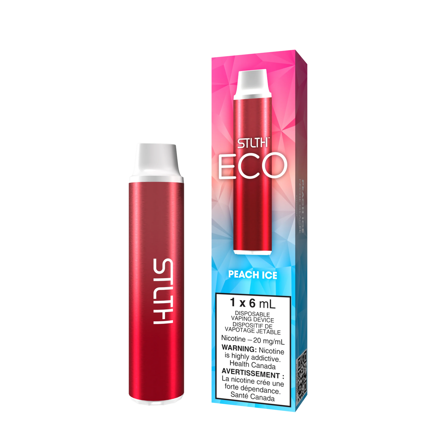 Stlth Eco Mini Peach Ice 20mg/ml disposable (Provincial)