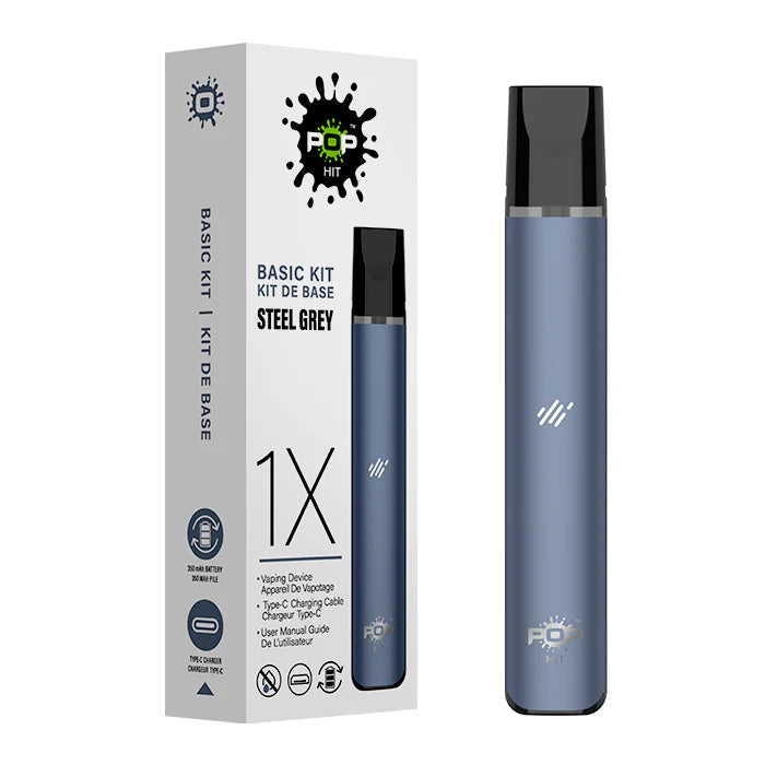 Pop Hit Device Kit - Steel Grey
