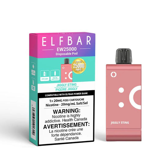 Elf Bar EW25K Pod Jiggly Sting 20mg (Provincial)