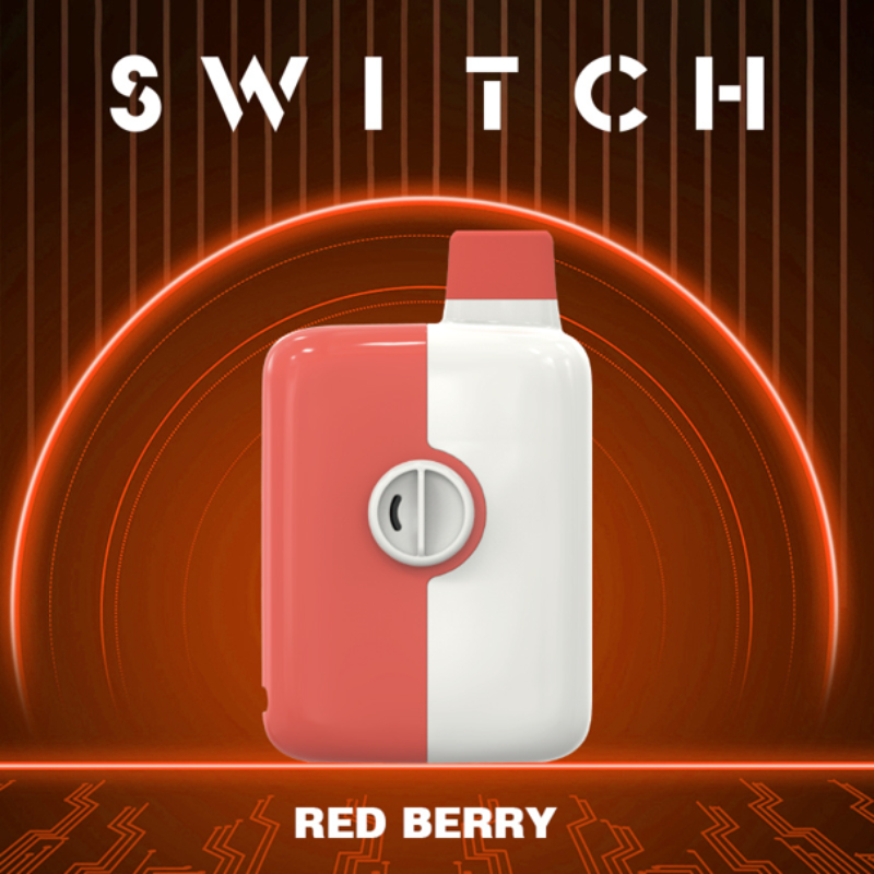 Mr Fog Switch 5500 Red Berry 20mg/mL disposable(Provincial)