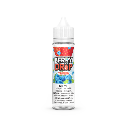 Berry Drop Ice e-liquid Strawberry 3mg/ml 60ml (Provincial)