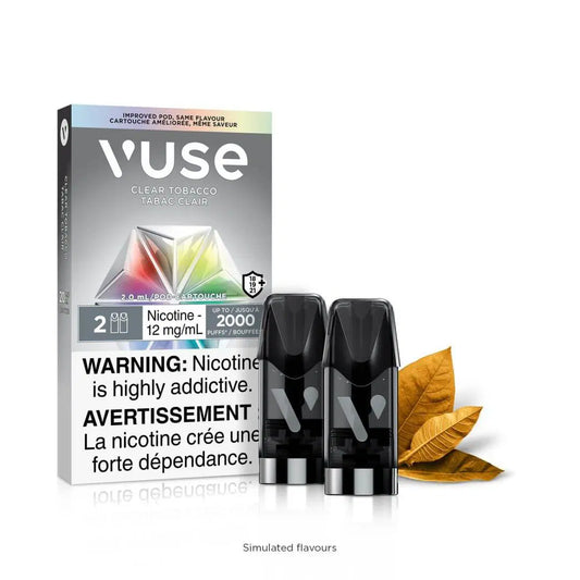 Vuse ePod Clear 12mg X2 (Provincial)