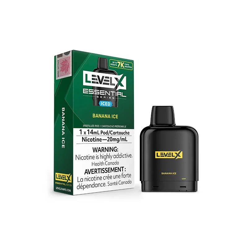 LevelX Pod Essential Series 7k Banana Ice (provincial)