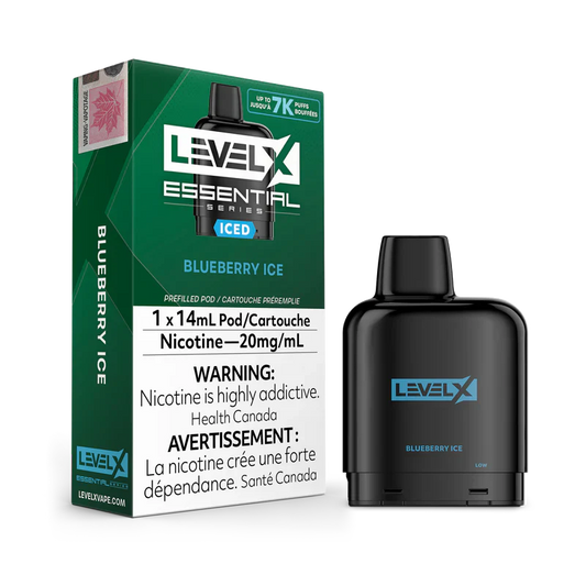 LevelX Pod Essential Series 7k Blueberry Ice (provincial)