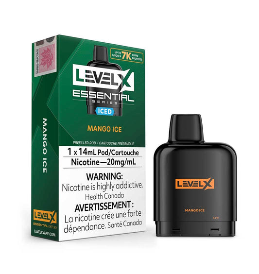 LevelX Pod Essential Series 7k Mango Ice (provincial)