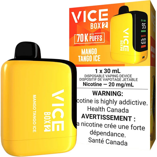 Vice Box 2 Mango Tango Ice 70k puff 20mg/mL disposable (Provincial )