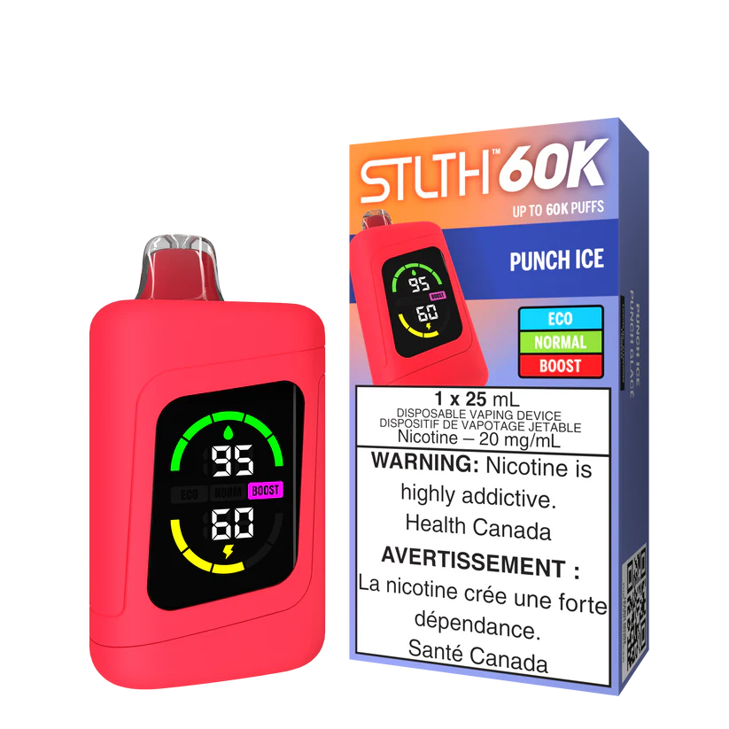 Stlth 60k Punch Ice 20mg disposable (Provincial)