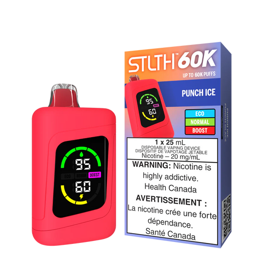 Stlth 60k Punch Ice 20mg disposable (Provincial)
