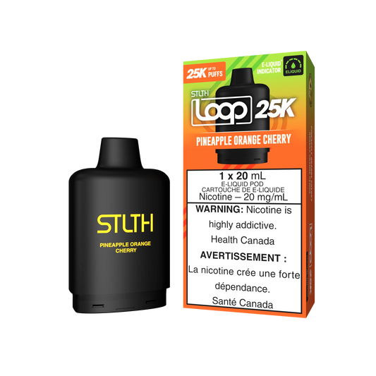 Stlth Loop Pod 25K Pineapple Orange Cherry 20mg - 20ml (Provincial)