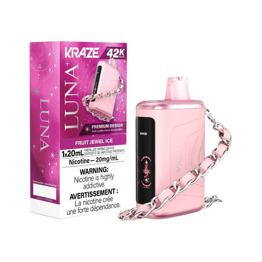 Kraze Luna 42K Fruit Jewel Ice 20mg disposable (Provincial)