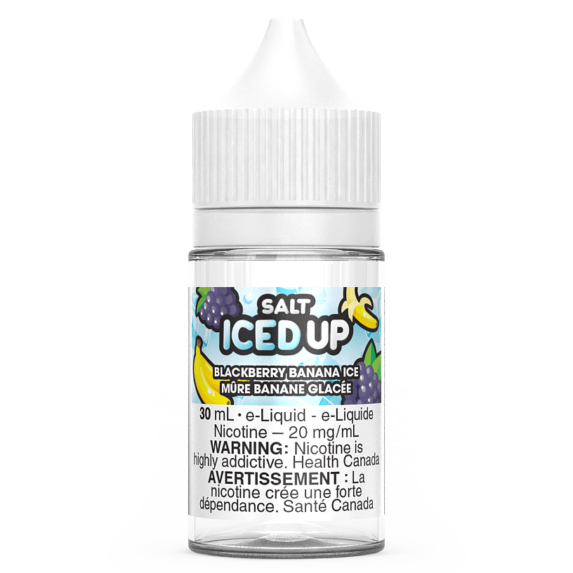 Iced Up E-Liquid Blackberry Banana Ice 12mg - 30ml (Provincial )