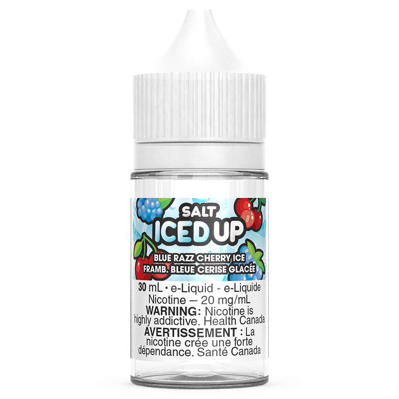 Iced Up E-Liquid Blue Razz Cherry Ice 12mg - 30ml (Provincial)