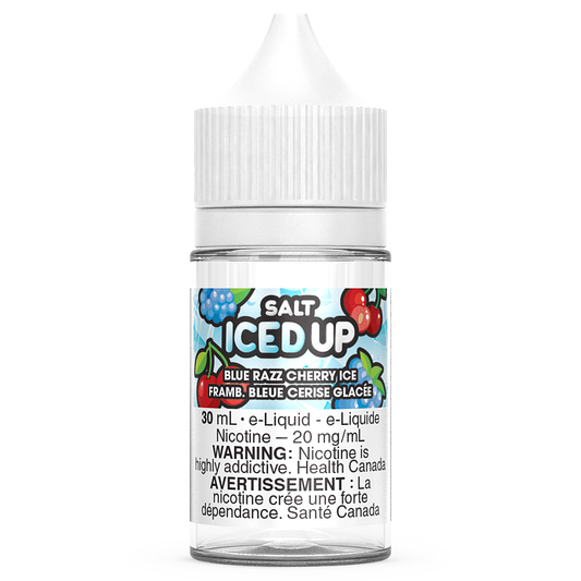 Iced Up E-Liquid Blue Razz Cherry Ice 12mg - 30ml (Provincial)