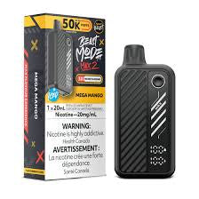 Flavour Beast Mode Max2 50k Mega Mango Iced 20mg disposable (Provincial)