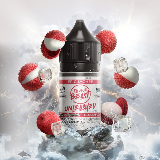 Flavour Beast E-liquid Unleashed Epic Lychee Iced 20mg/30ml (Provincial)
